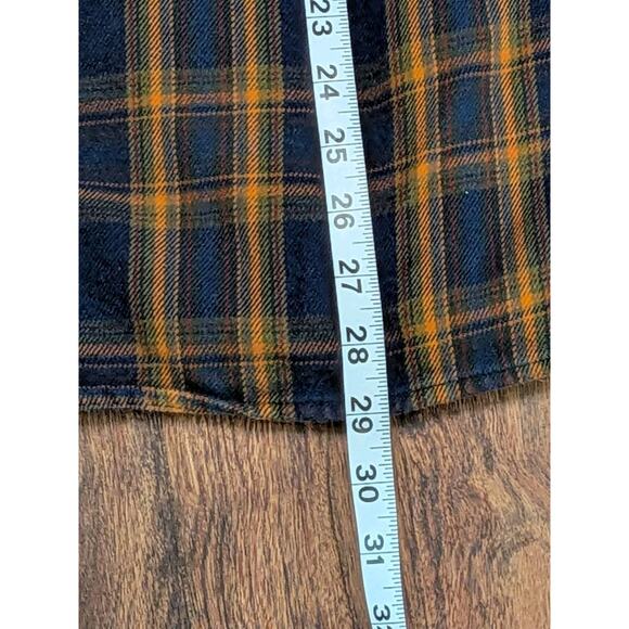 Toad & Co Shirt Men Large Earle Plaid L/S Organic Cotton Button Up Gorpcore - Picture 8 of 8